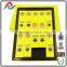 Folding gift box with funny yellow minions printing for lollipop packing