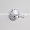 New design Zinc alloy Round base Bathroom accessories Wall mounted Double Towel hook