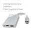 2016 newest design usb3.1 type c hub adapter for laptop