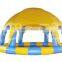 2016 Unique Design Large Inflatable Swimming Pool With Dome for Sale, Inflatable Swimming Pool Cover