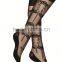 1682 30D hot sale sexy fashion jacquard silk stocking/knee high