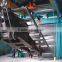 Overhead rail shot blasting machines