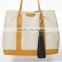 10-12cm Custom Genuine Leather Tassel bag charm chain Gold Silver Choose one                        
                                                Quality Choice