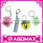 Cheap prices customize transparent plastic keychain / acrylic keyring