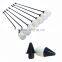 Archery play combet tag cylinder white foam tip arrow head and arcehry bow