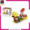 75 pcs plastic children DIY educational snowflake building bricks