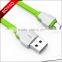 2016 new arrival slim micro usb charging data cable for smartphone
