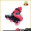 Red 3 wheels child roller skate