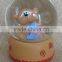Hot sale italy color baby first year birthday souvenir snow globes for sale