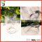 Garden And Rustic Style Elegant Unique Shape Windproof Glass Lantern