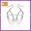 wholesale high custom stainless steel earrings cheap fashion jewelry made in china