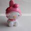 Melody Cute Design Custom Toys Soft Pvc Figures Silicone Toy Vinyl Bank