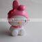 Melody Cute design Custom toys soft pvc figures silicone toy vinyl bank