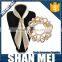 wholesale fashion stretch korean brooch rhinestone brooch scarf clip