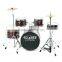 5 pcs PVC kids jazz drum set