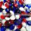 Clear Flat Marbles Decorative Glass Beads Vase Gems