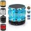 Portable Mini Speakers Metal Steel Wireless Bluetooth Speaker With FM Radio Support SD Card
