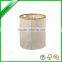 Fashion design collapsible bamboo laundry basket