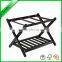 Convenience wooden hotel luggage rack