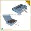 2015 Custom Paper Gift Box With Transparent Window Ribbon Bowknot Green Cardbard