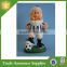 Wholesale Funny Resin Soccer Gnome figurine wholesale