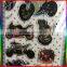 embossed PVC stickers motorcycle race stickers