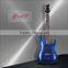 Full Size Blue Electric Guitar with Amp, Case and Accessories Pack Beginner Starter Package