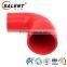 high temperature 22mm to 19mm Red 90 degree clear auto silicone reducer elbow hose