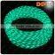 premium products visible flowing light charger cable LED glowing EL usb cable for chargers