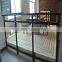 Glass balcony hand railing designs