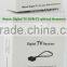 Car DVB T2 Digital TV Receiver DVB-T2S Micro USB Digital DVB-T DVB-T2 TV Tuner Receiver For Android Pad