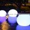 2015 Hot Sale 16 Color Change Plasitc Ball Shape Led Light
