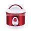 mini rice cooker with colorful stanless steel body