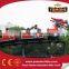 Funfair kids and adults outdoor amusement park rides dragon sliding roller coaster