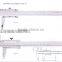 carbone steel or stainless steel vernier calipers type I