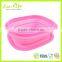 960ML Portable Silicone Folding Lunch Box, Food Warmer Steamer Lunch Box
