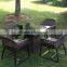 Comfortable Outdoor Wicker Table Set Garden Set