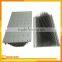 CNC machined extruded aluminum LED street light heatsink