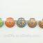 High Quality Fancy Colorful Figure Laser Engraved on Wood Shank Button