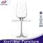 customized size best saling crystal clear wine glass
