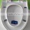 New design quick release metal hinge pp plastic flat toilet seat