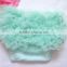 Wholesale young girl underwear diaper covers bloomers infant lace and satin ruffles bloomers shopping baby bloomers wholesale
