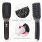 2 in 1 anion LCD electric fast thermal brush hair straightener