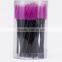 100pcs 3d fiber hair disposable mascara eyelash brush wand