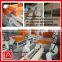 Best price wood chip block extruding machine/wood tray feet making machine