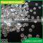 Bulk transparent cancave shape glitter for textile