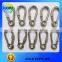 Stainless steel trigger snap hooks and snap hooks for handbags