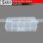 SWH0506C 3 long Blocks Transparent plastic fishing tackle accessories lure box