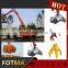 Diesel and electrical power scrap handler,material handling machine