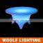 Round Illuminated Plastic Waterproof LED Dining Furnishing